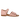 Perforated sandal with double velcro