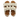 Sandal with bow, velcro and buckle