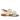 Sandal with bow, velcro and buckle