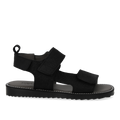 Sandal with double velcro