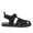 Sandal with closed toe and double velcro