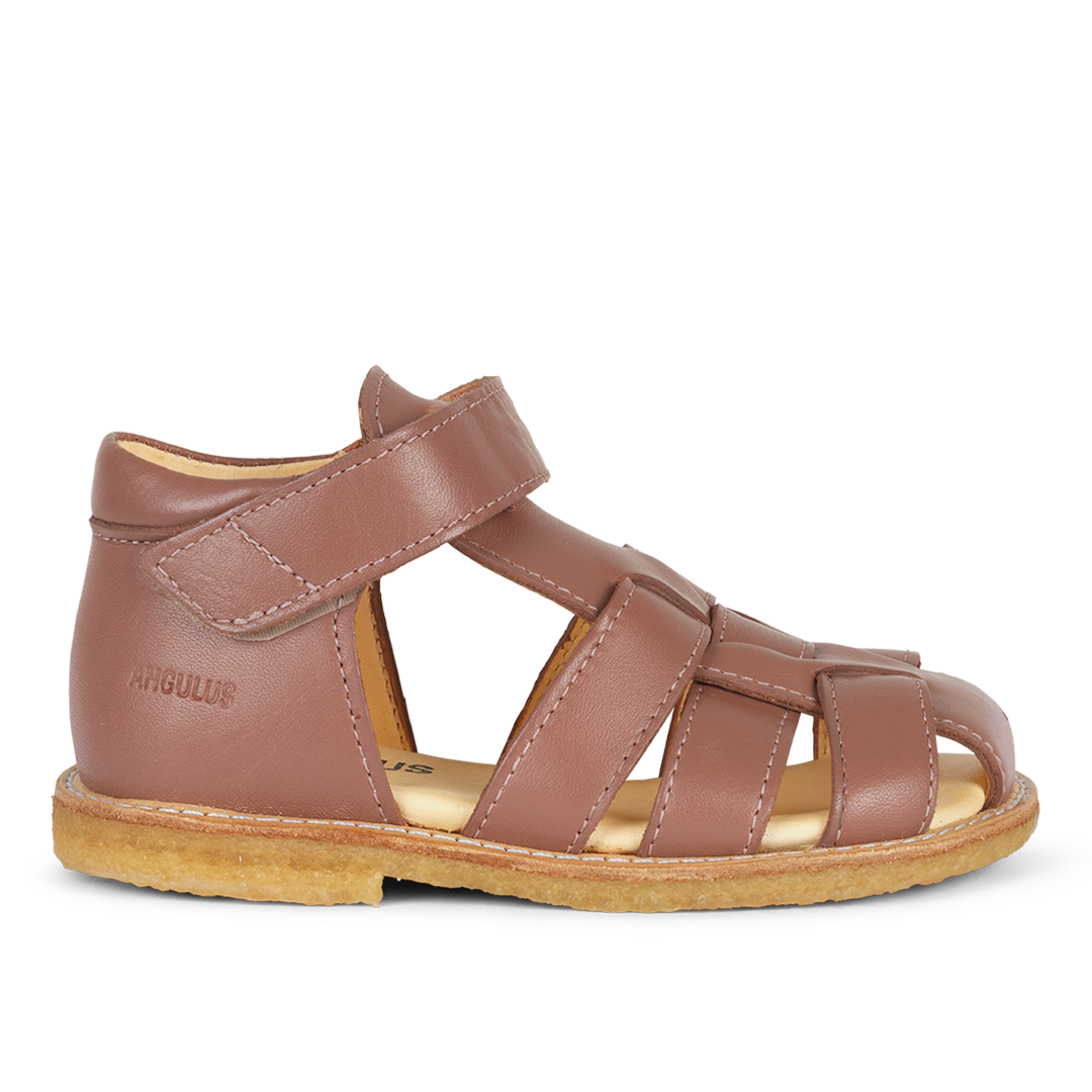 ANGULUS 5019-201 Starter sandal with velcro closure - ROSE – ANGULUS COM