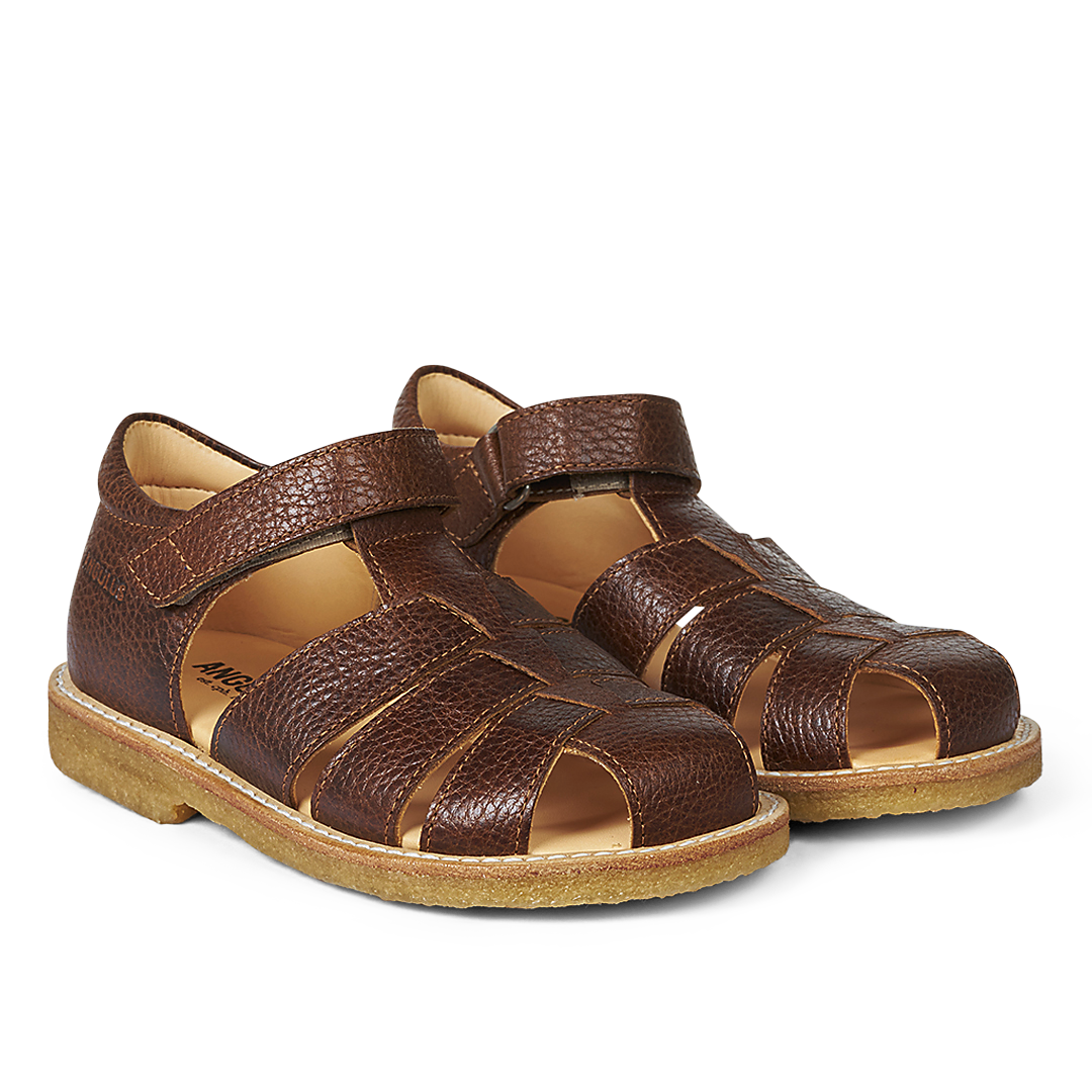 Sandal with adjustable velcro closure