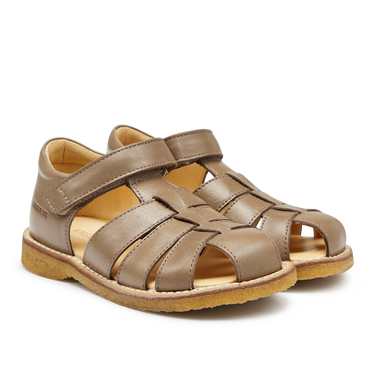 Sandal with adjustable velcro closure