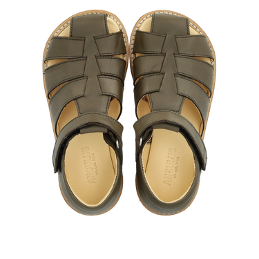 Sandal with adjustable velcro closure