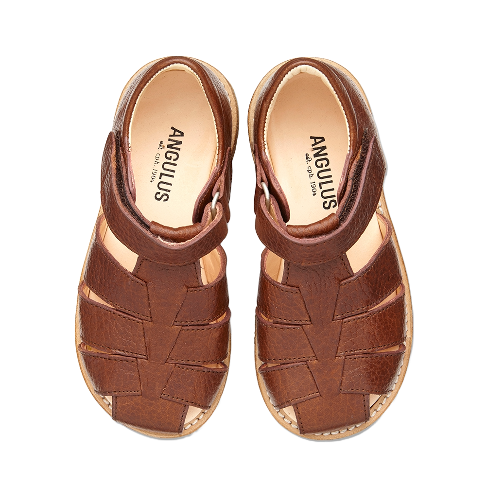 Sandal with adjustable velcro closure