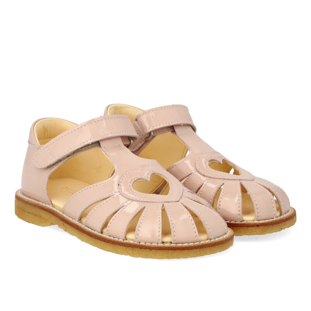 Heart sandal with Velcro closure