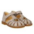Heart sandal with glitter heart