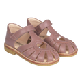 Heart sandal with adjustable Velcro closure
