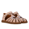 Heart sandal with contrasting heart