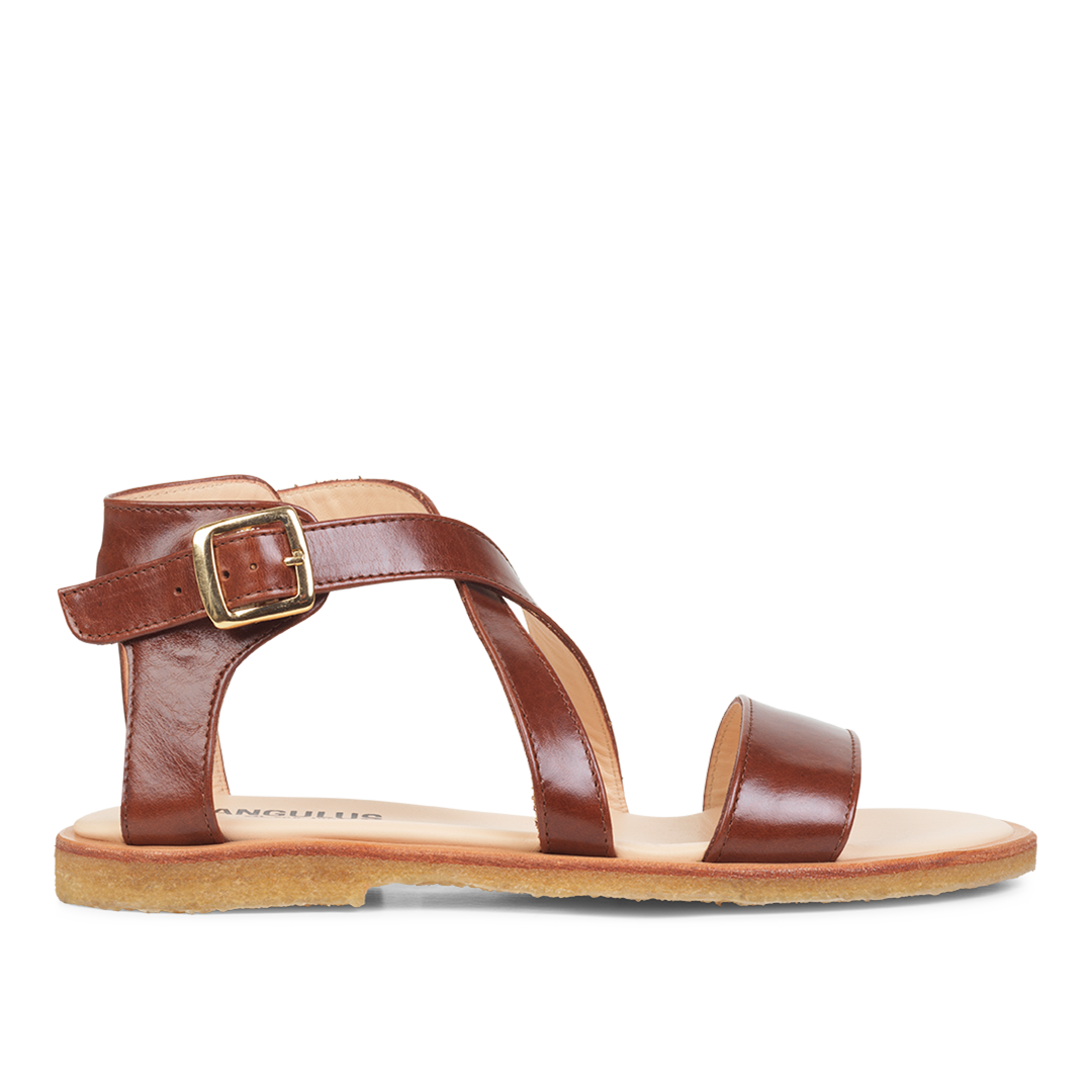 ANGULUS 5442-116 Sandal with buckle - BROWN – ANGULUS COM