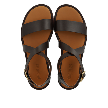 Sandal with buckle