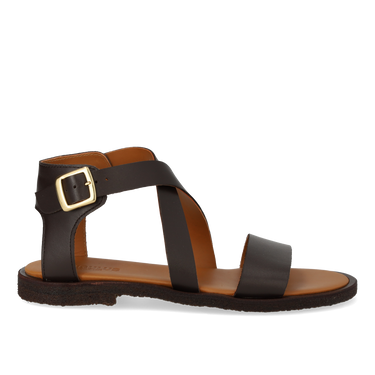Sandal with buckle