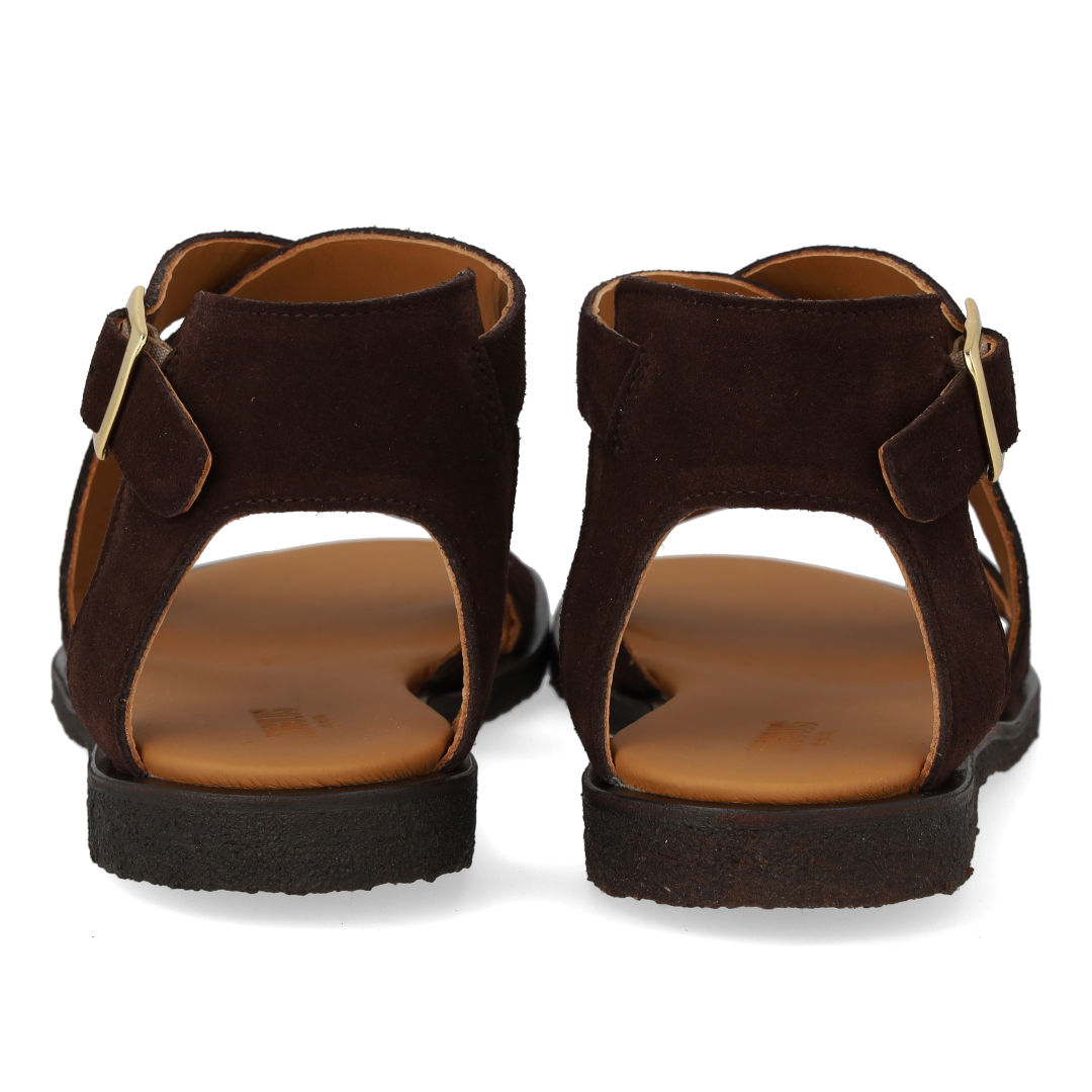 Sandal with buckle