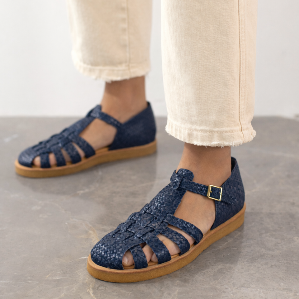 Classic hand-braided Fisherman’s sandal