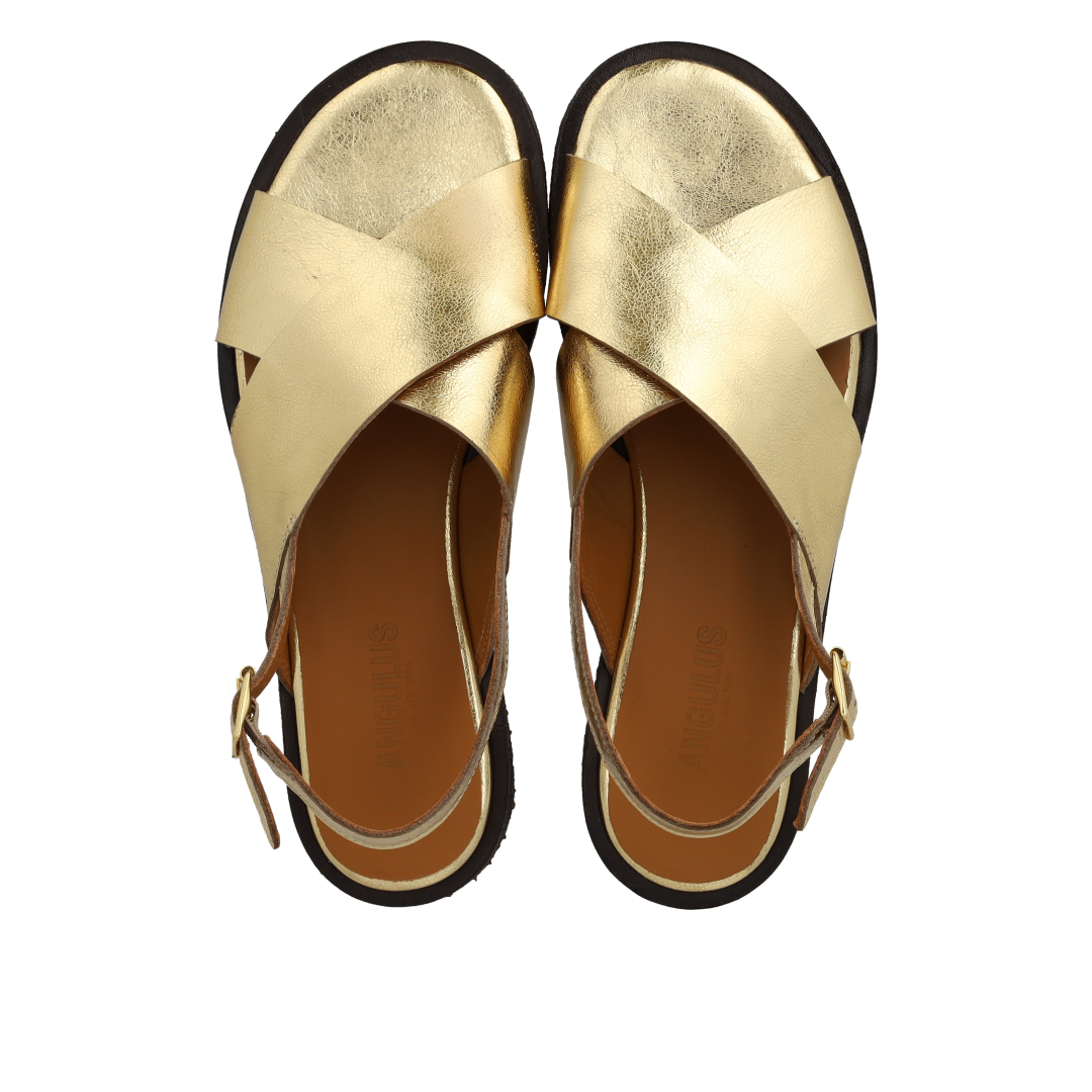 Classic criss-cross sandal