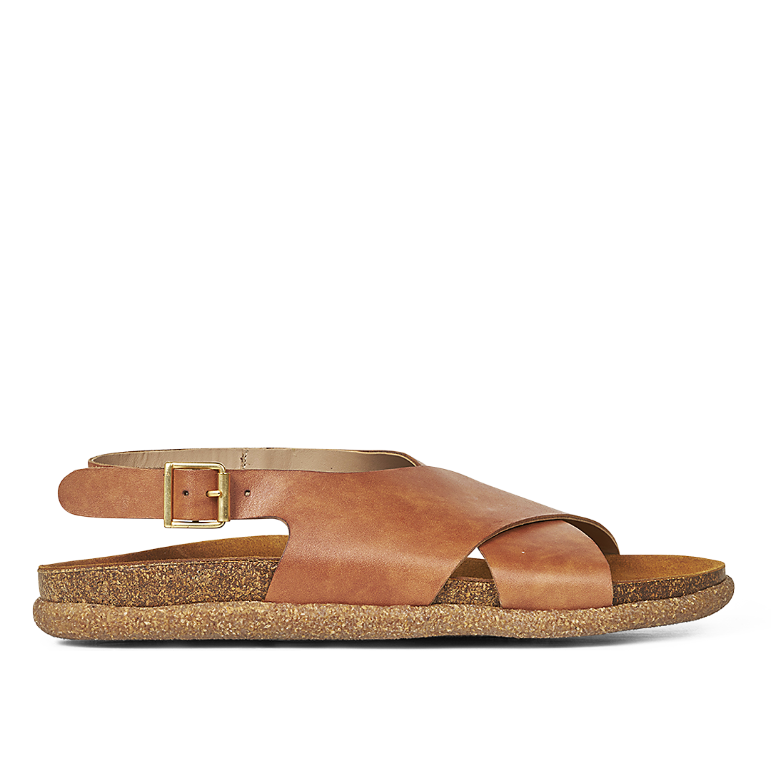 cross-strap footbed sandal