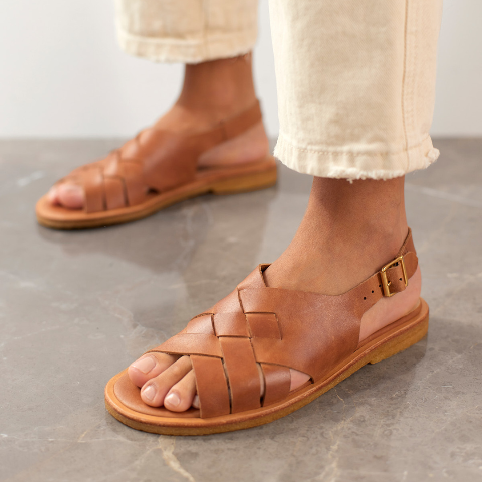 Braided sandal