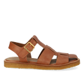 Strap sandal with buckle