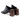 Mule with sculptural heel