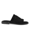 Woven slip-on sandal
