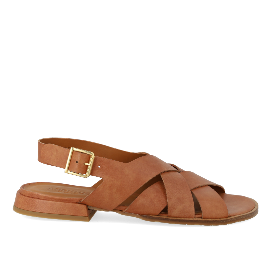 Sandal with braided detail