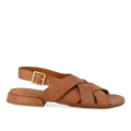 Sandal with braided detail