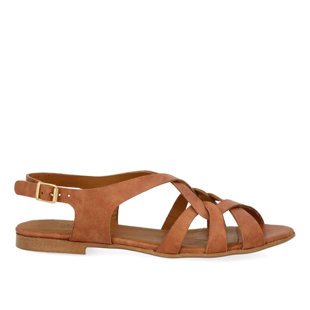 Sandal with strap details