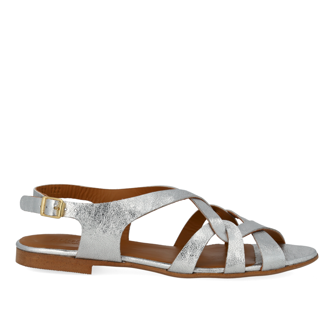 Sandal with strap detailing