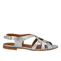 Sandal with strap detailing