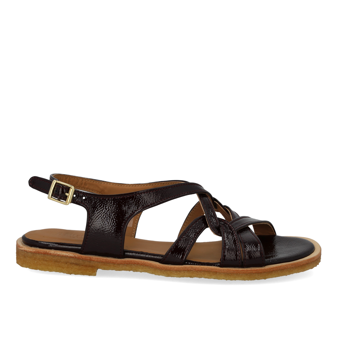 Sandal with strap detailing
