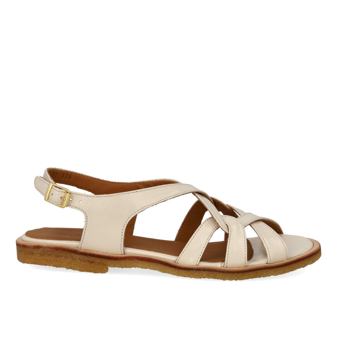 Sandal with strap detailing