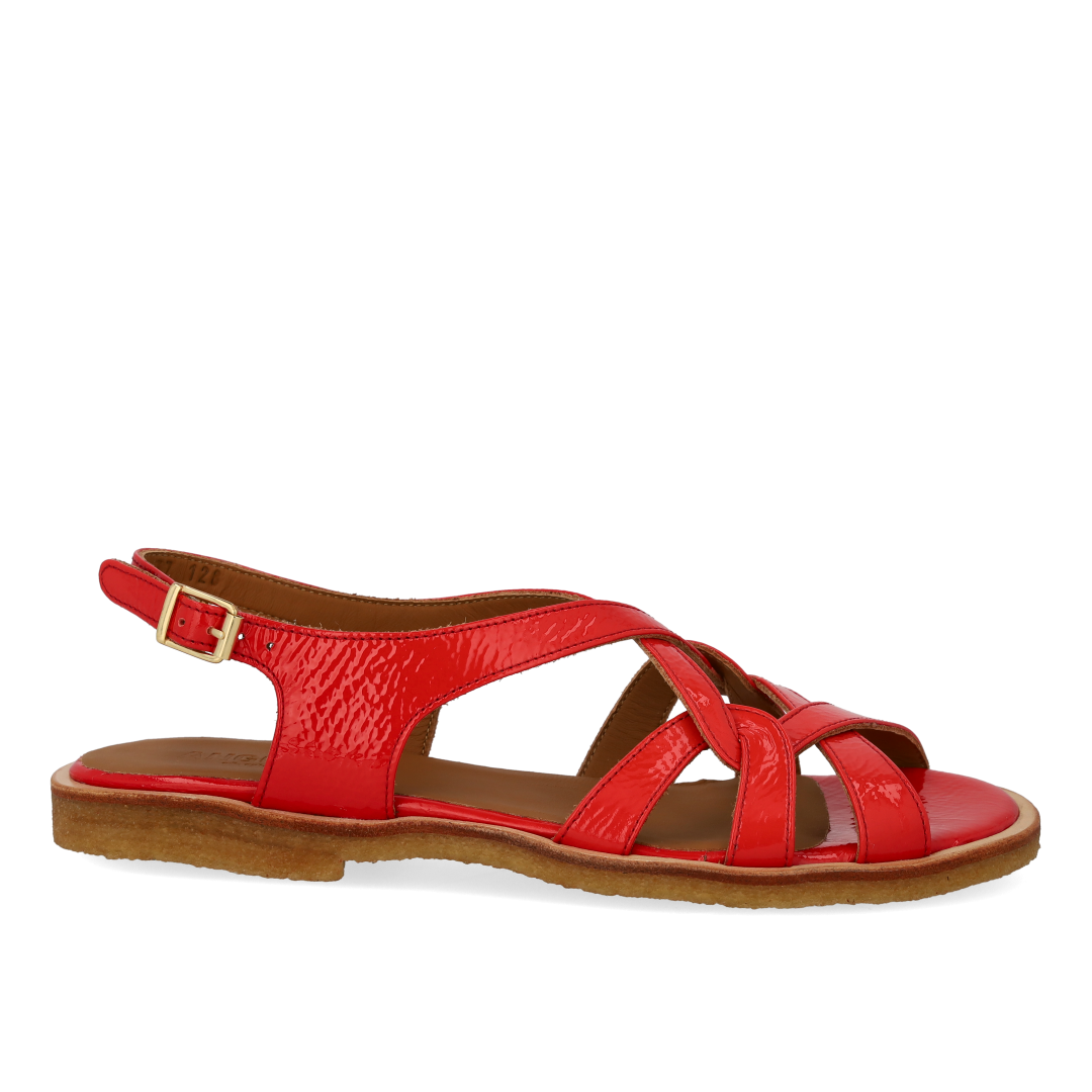 Sandal with strap details