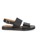 Sandal with adjustable Velcro straps