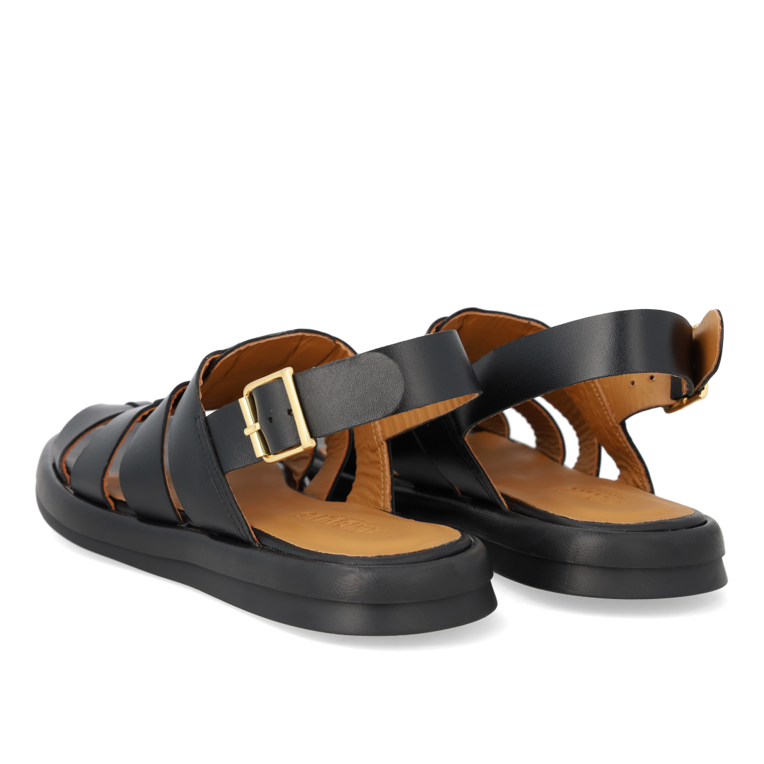 Gladiator-inspired strappy sandal
