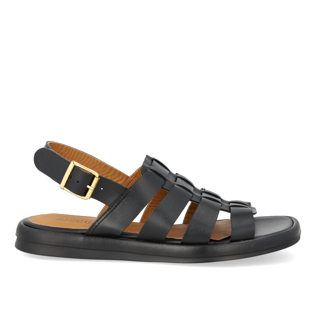 Gladiator-inspired strappy sandal