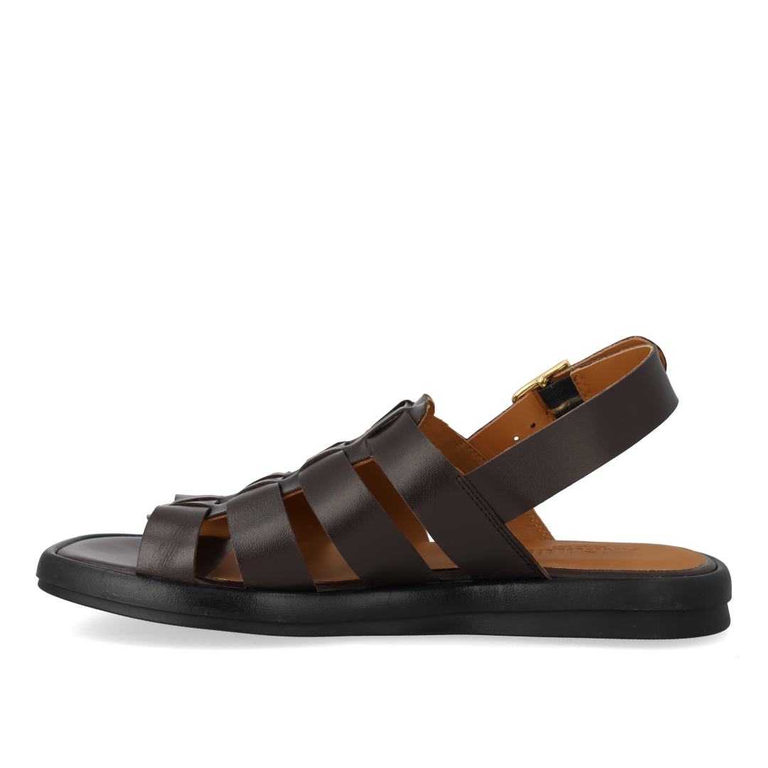 Gladiator-inspired strappy sandal