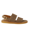 Sandal with adjustable Velcro straps