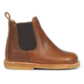 Classic chelsea boot with elastic and zipper