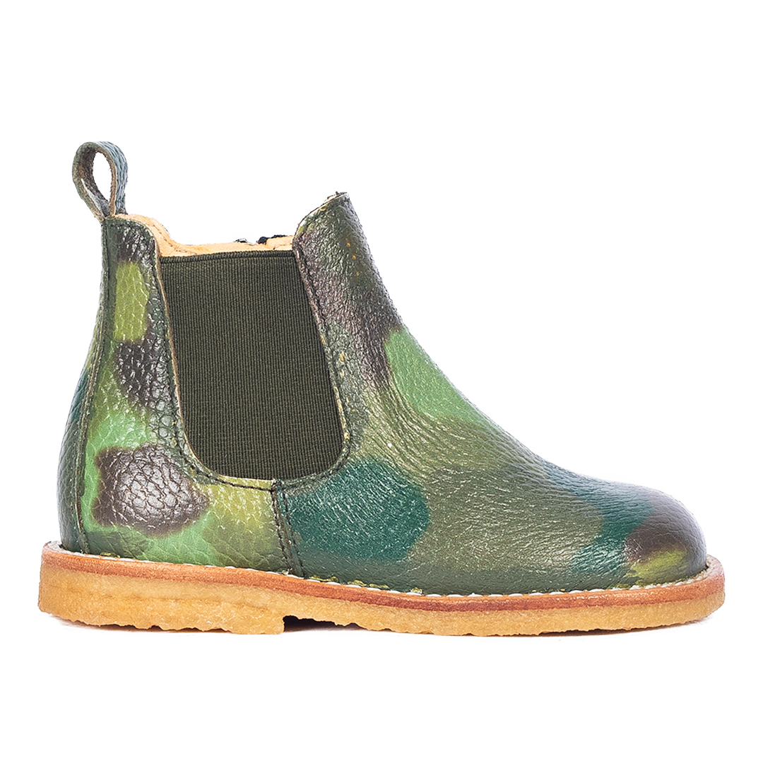 ANGULUS 6025-103 Classic chelsea boot with elastic and zipper - MULTI ...