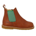 Classic Chelsea boot with elastic and zipper