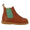 Classic Chelsea boot with elastic and zipper