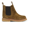 Angulus Chelsea boot with hole pattern and zipper