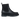 Ankle boot with elastic and track sole