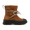 Ankle boot with wool lining and track sole