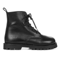 Lace-up shoes with track sole