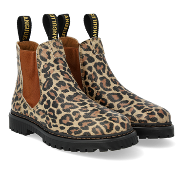 Chelsea boot with logo straps