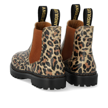 Chelsea boot with logo straps