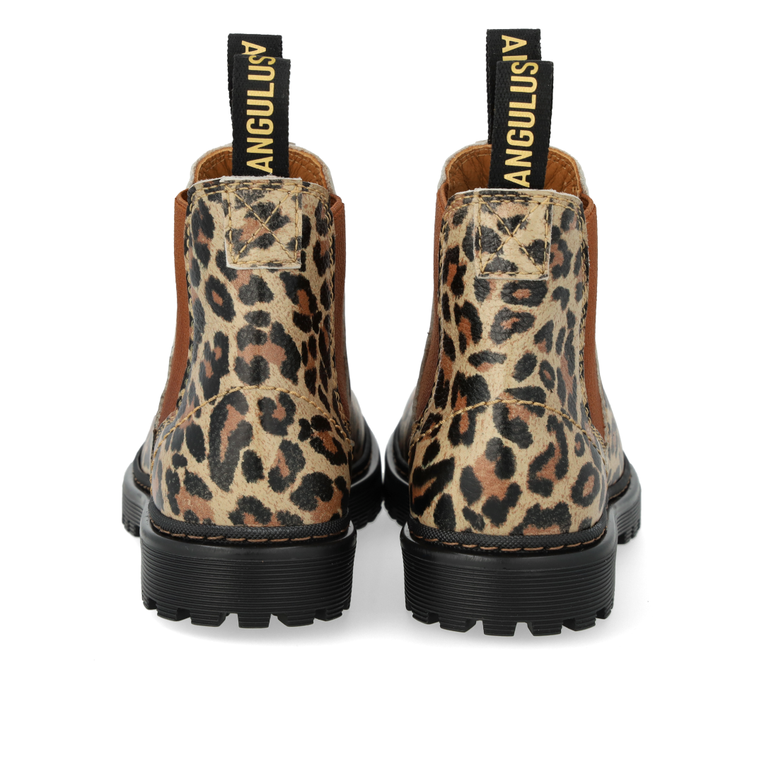 Chelsea boot with logo straps