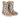 High-shaft boot in pony hair